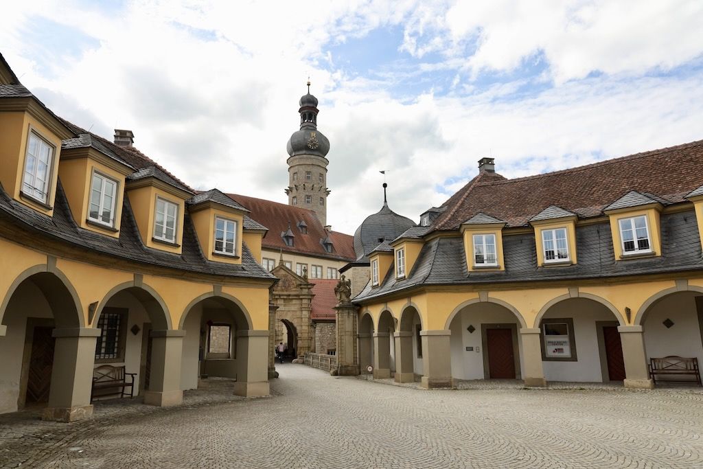 Castillo Weikersheim Schloss Ruta Romantica Alemania