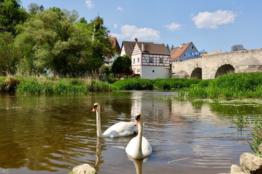 que ver y hacer en Harburg pueblo ruta romantica alemania