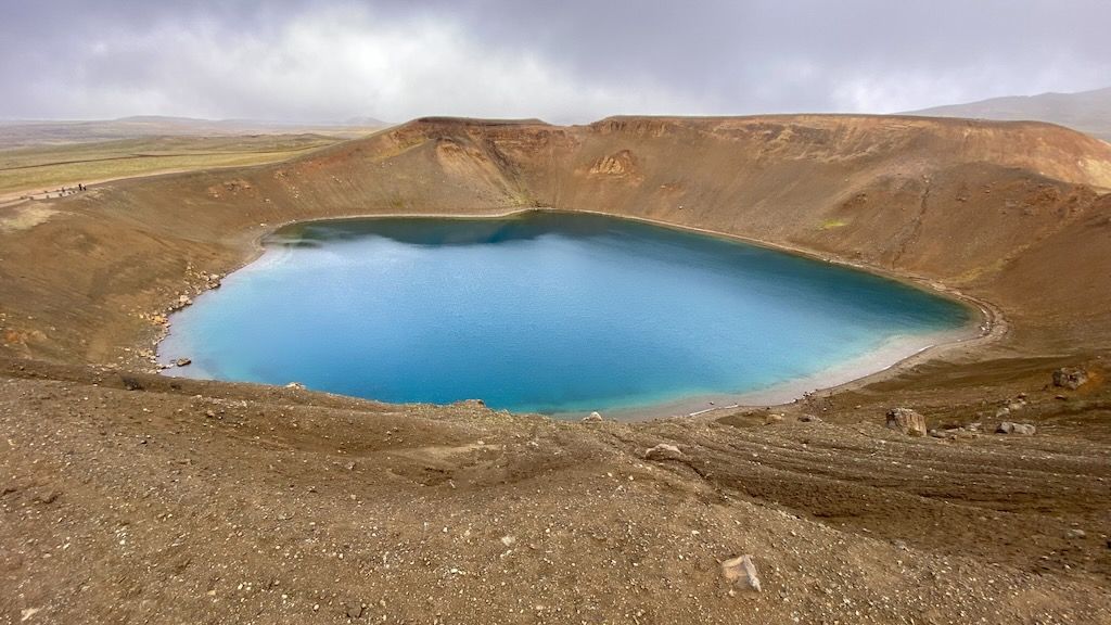 Zona volcánica Krafla Cráter Viti