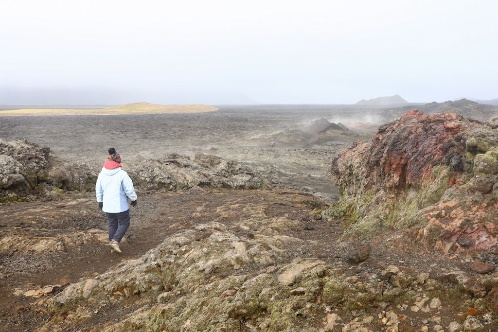 Campo geotérmico Leihnjukur (Krafla) islandia