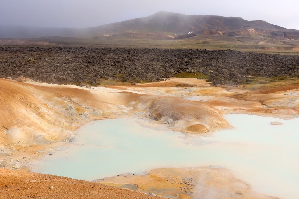 Zona volcánica Krafla Leihnjukur islandia