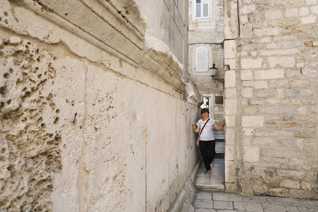 La calle mas estrecha de split