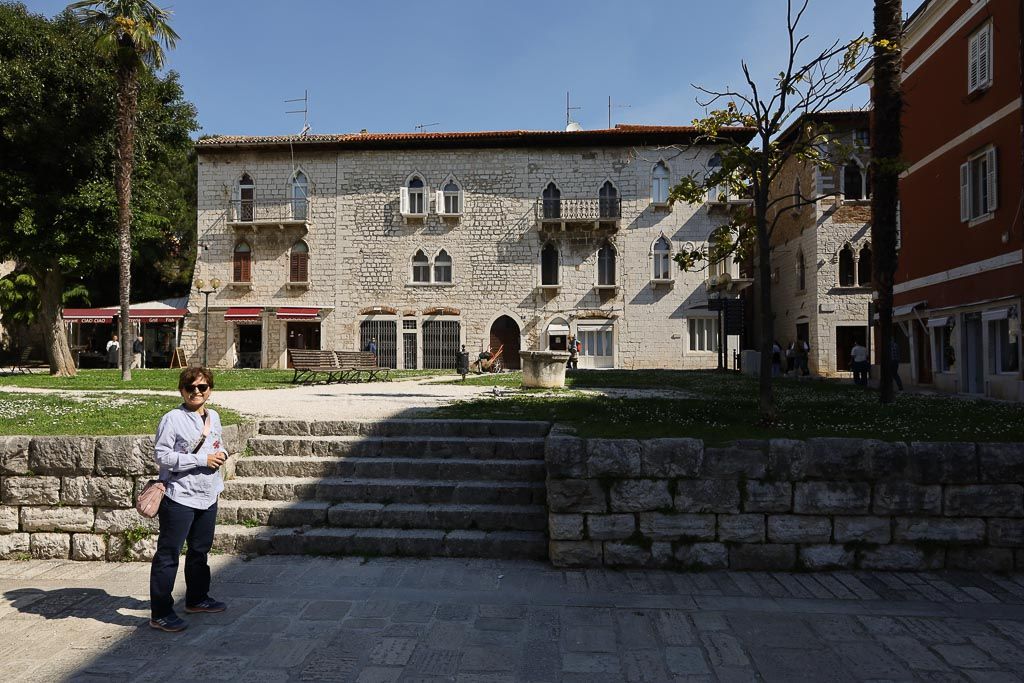 Calle Decumanus porec croacia