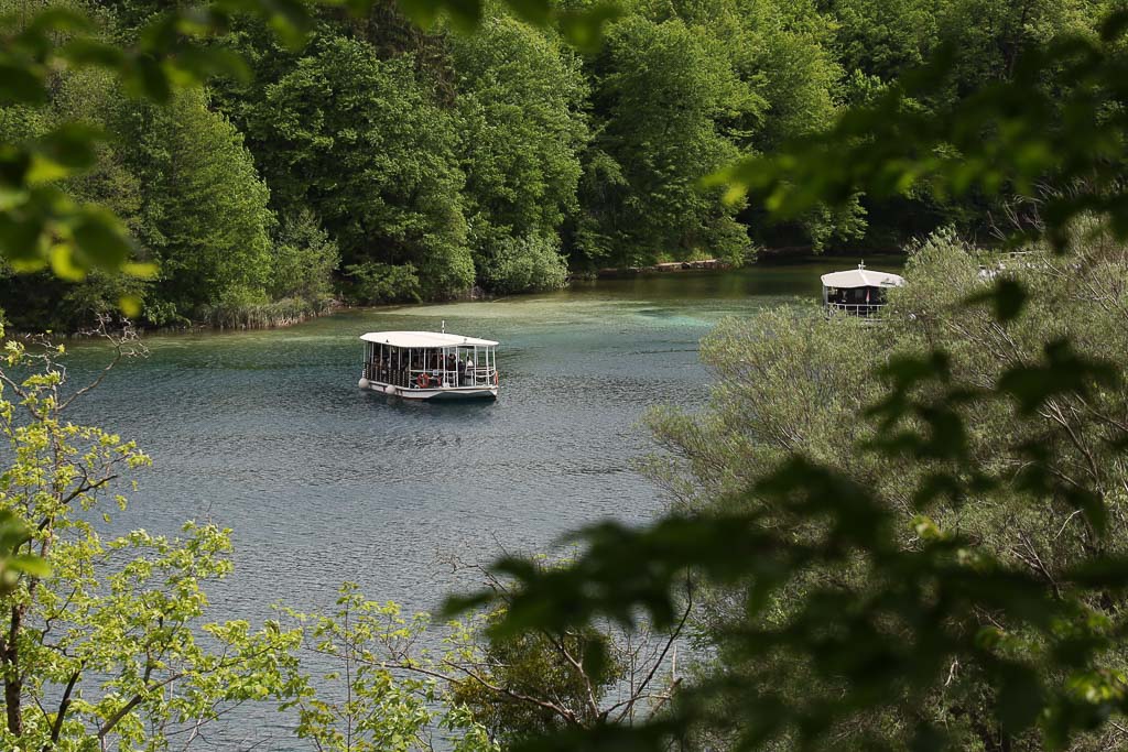 barcos recorridos lagos plitvice croacia