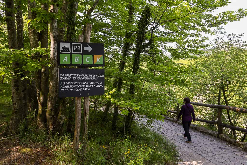 que recorrido hacer lagos plitvice croacia