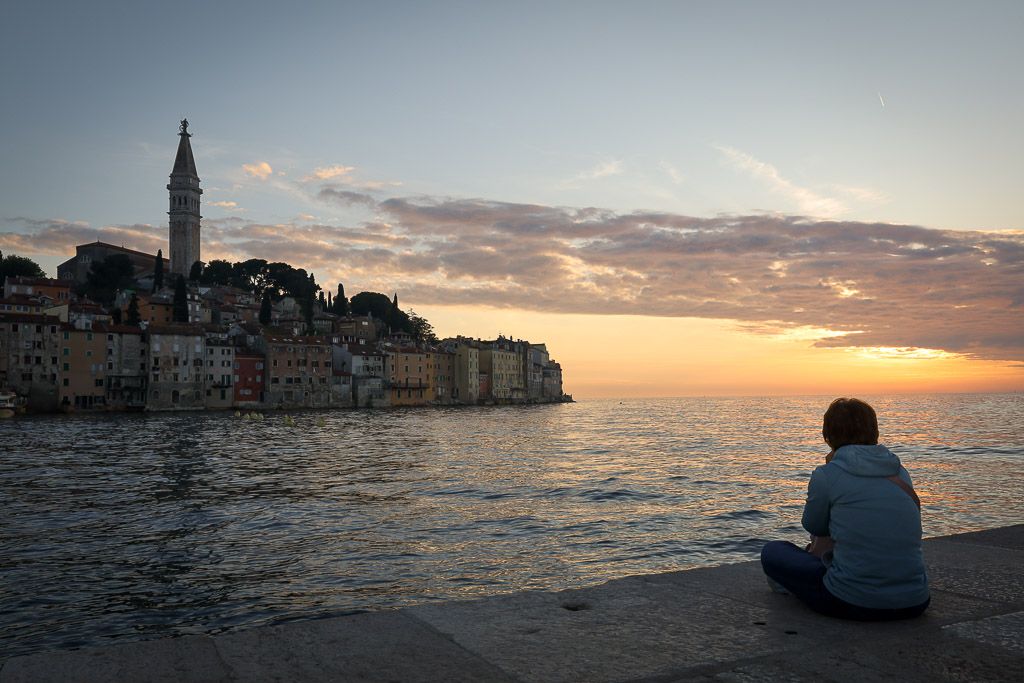 sunset point rovinj que ver croacia istria