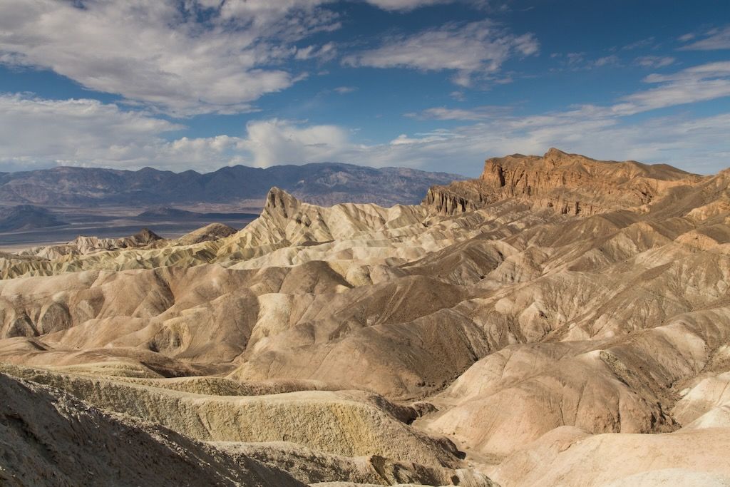 Death Valley o valle de la muerte estados unidos costa oeste