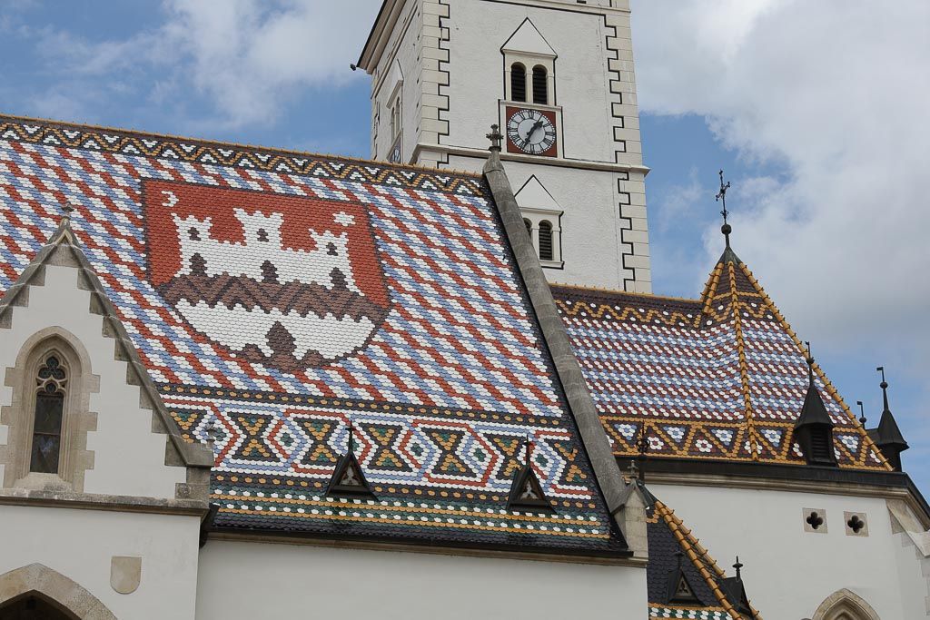 Plaza e iglesia de San Marcos zagreb