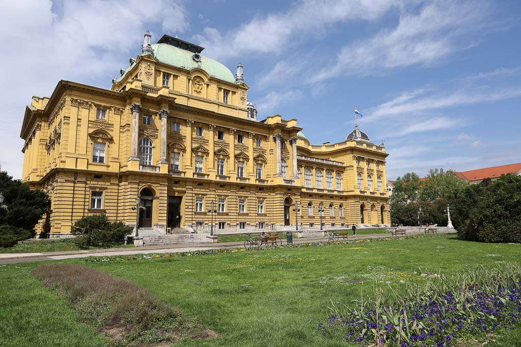 Teatro nacional de Croacia zagreb
