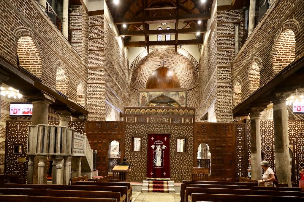 Iglesia San Sergio Baco barrio copto el cairo