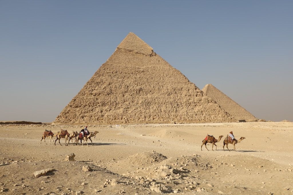 Pirámide kefren de Giza