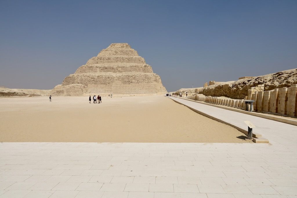 piramide escalonada de zoser Saqqara