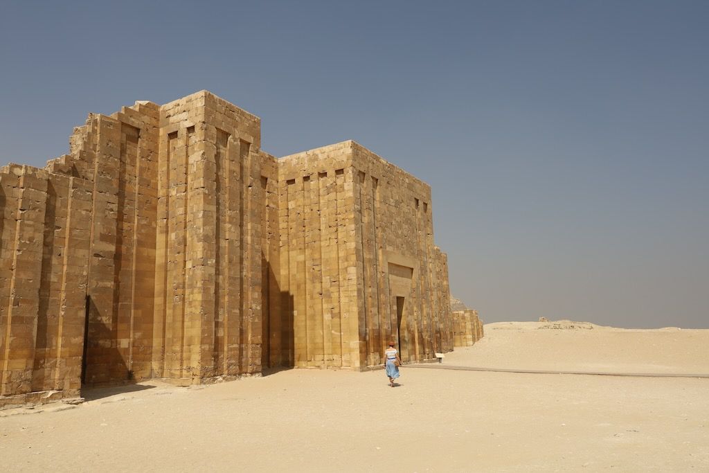 piramide escalonada de zoser Saqqara