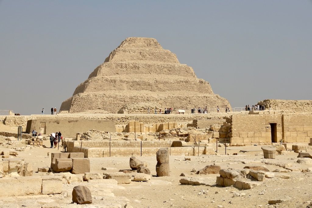 piramide escalonada de zoser Saqqara