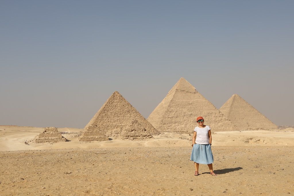 mejor mirador piramides alineadas giza cairo