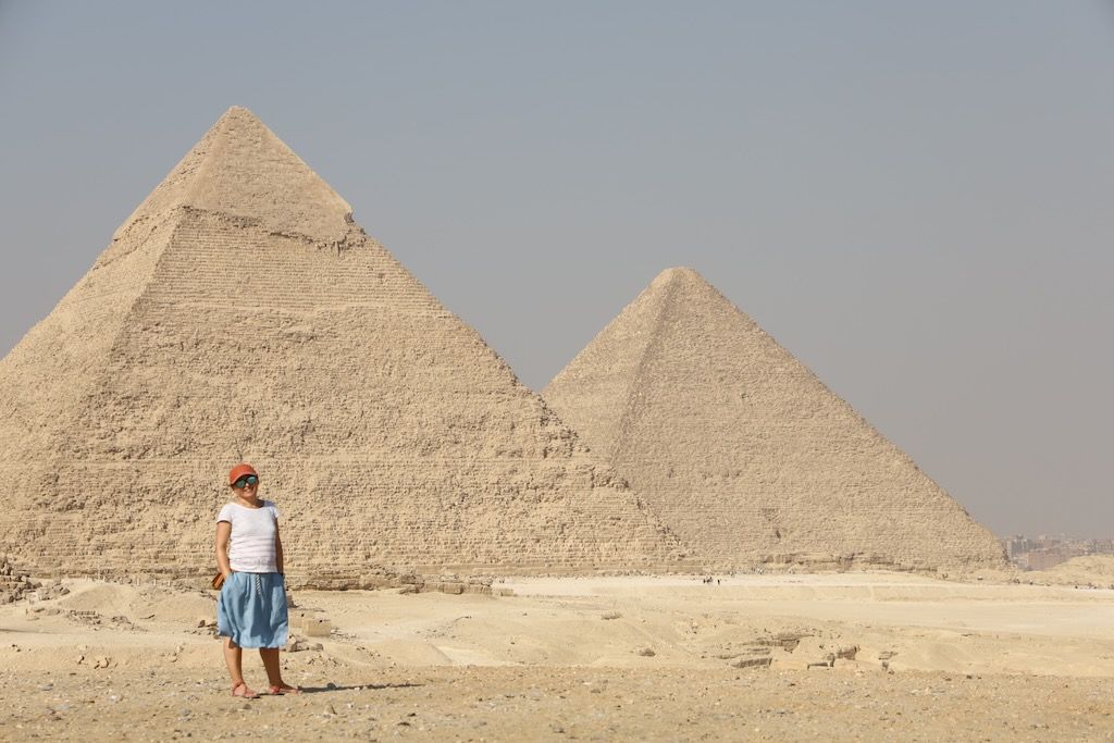 mejor mirador piramides alineadas giza cairo