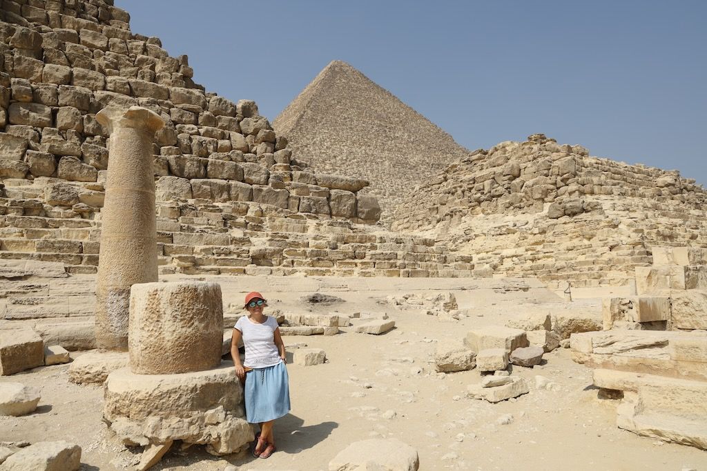 piramide de las reinas giza el cairo egipto