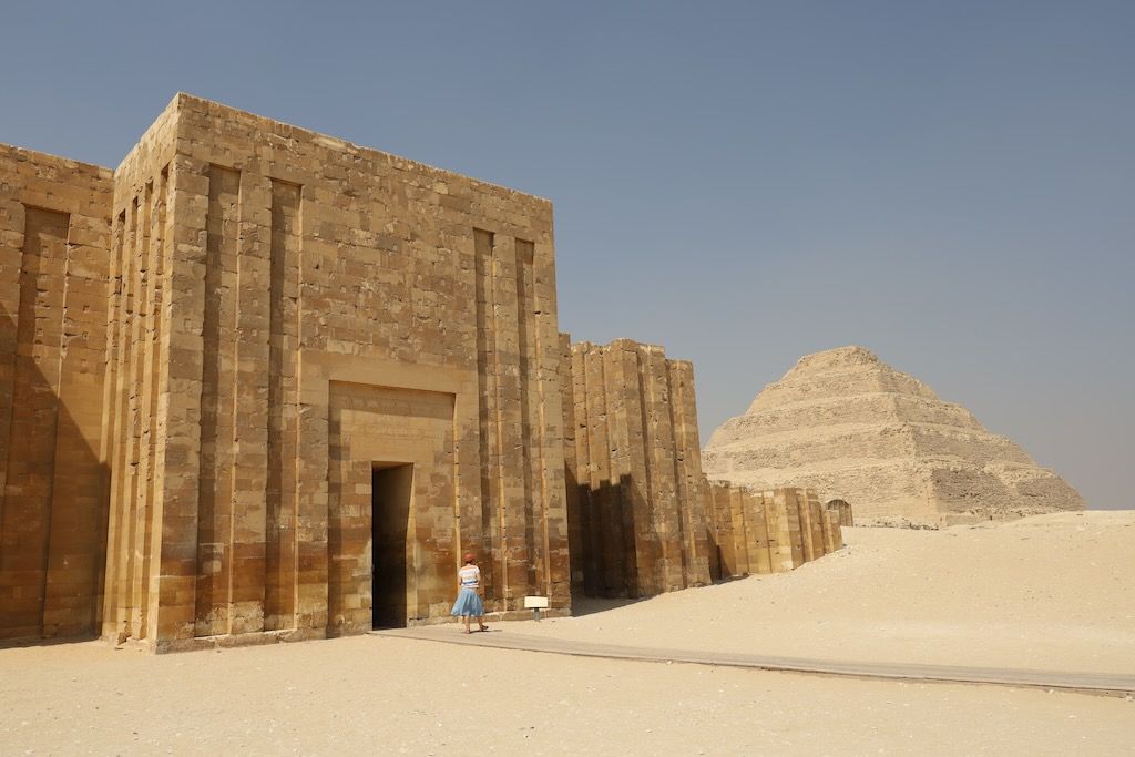 piramide escalonada de zoser Saqqara