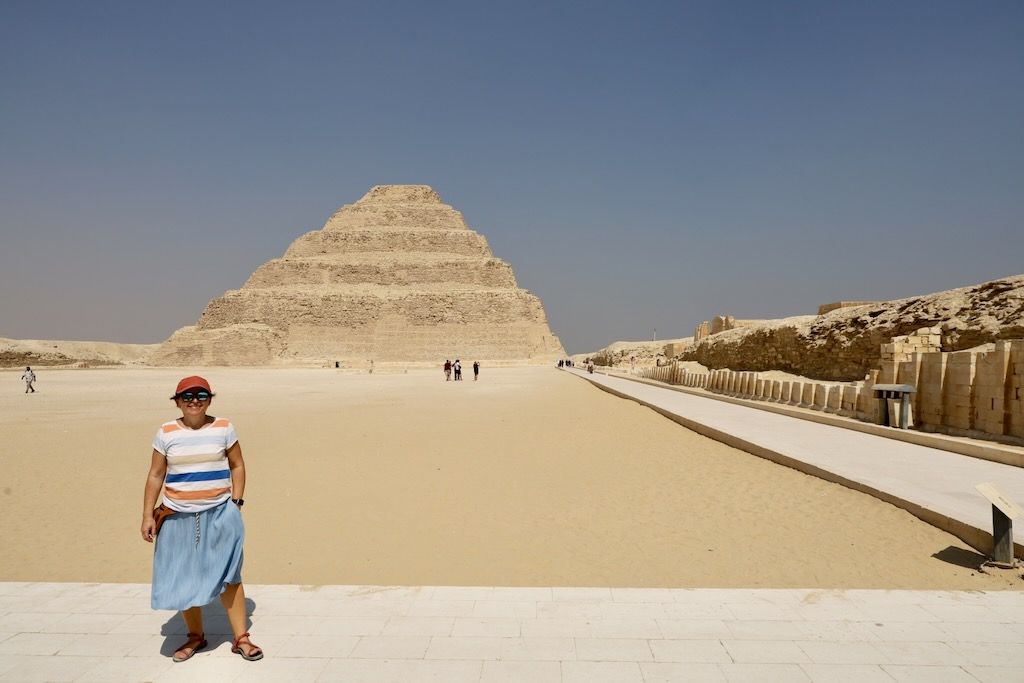 piramide escalonada de zoser Saqqara