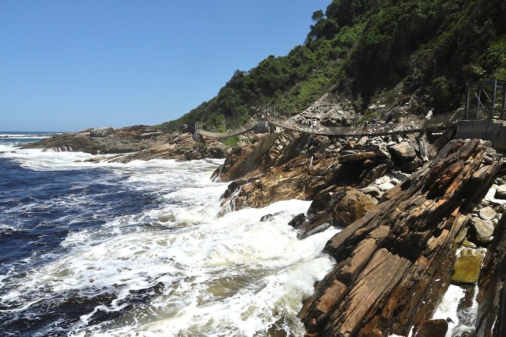 Mouth Trail sendero puentes colgantes Tsitsikamma