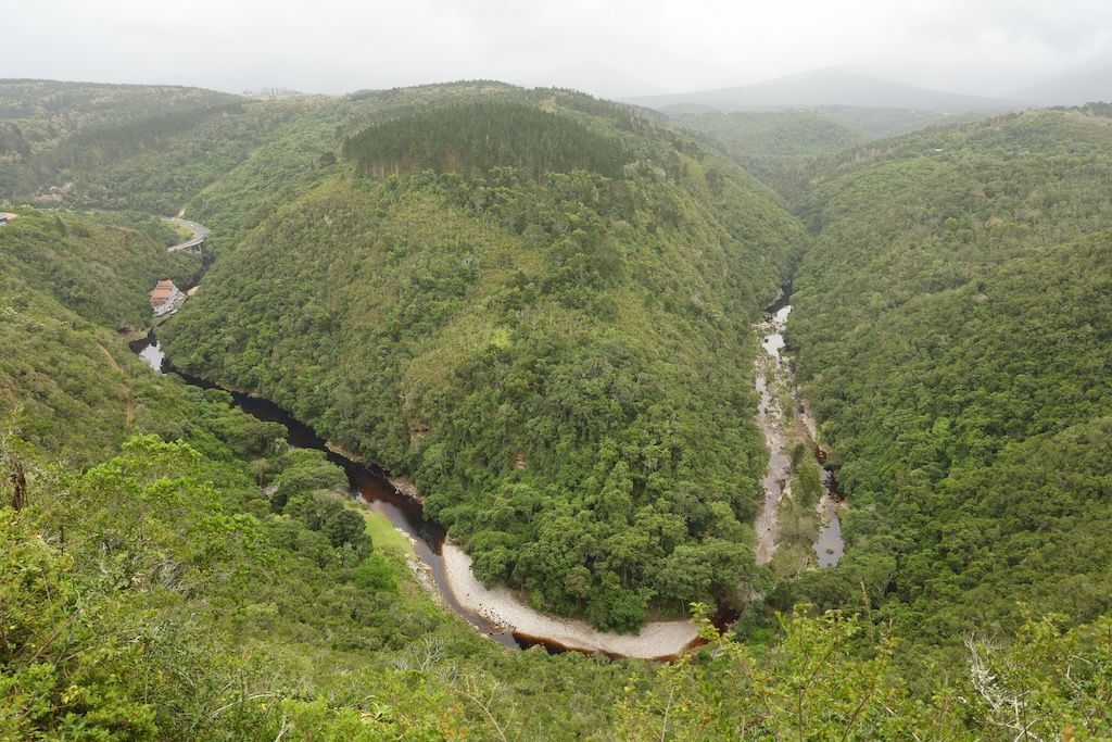 que hacer en Wilderness (Ruta Jardín) y el mirador mapa de africa