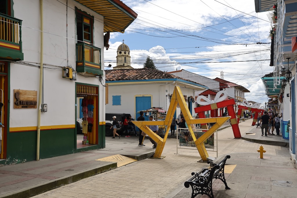 Calle Real Salento Quindio Colombia eje cafetero