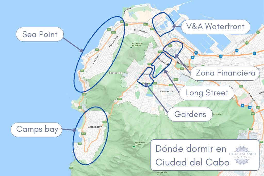 Donde dormir en Ciudad del Cabo Cape Town
