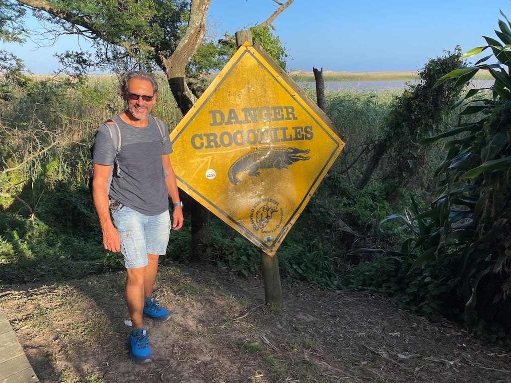 Santa Lucía Estuary board walk