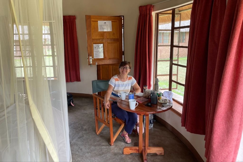 parque nacional hlane donde dormir