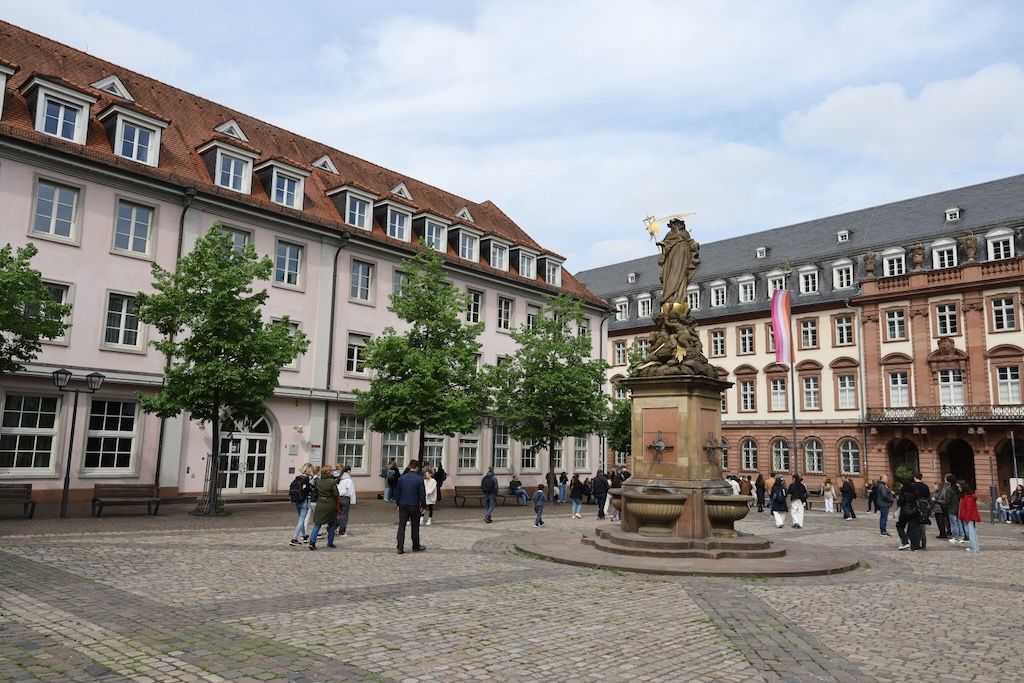 Heidelberg Plaza Kornmarkt recorrido a pie