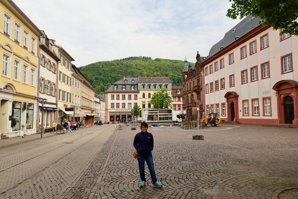 Heidelberg plaza universidad recorrido