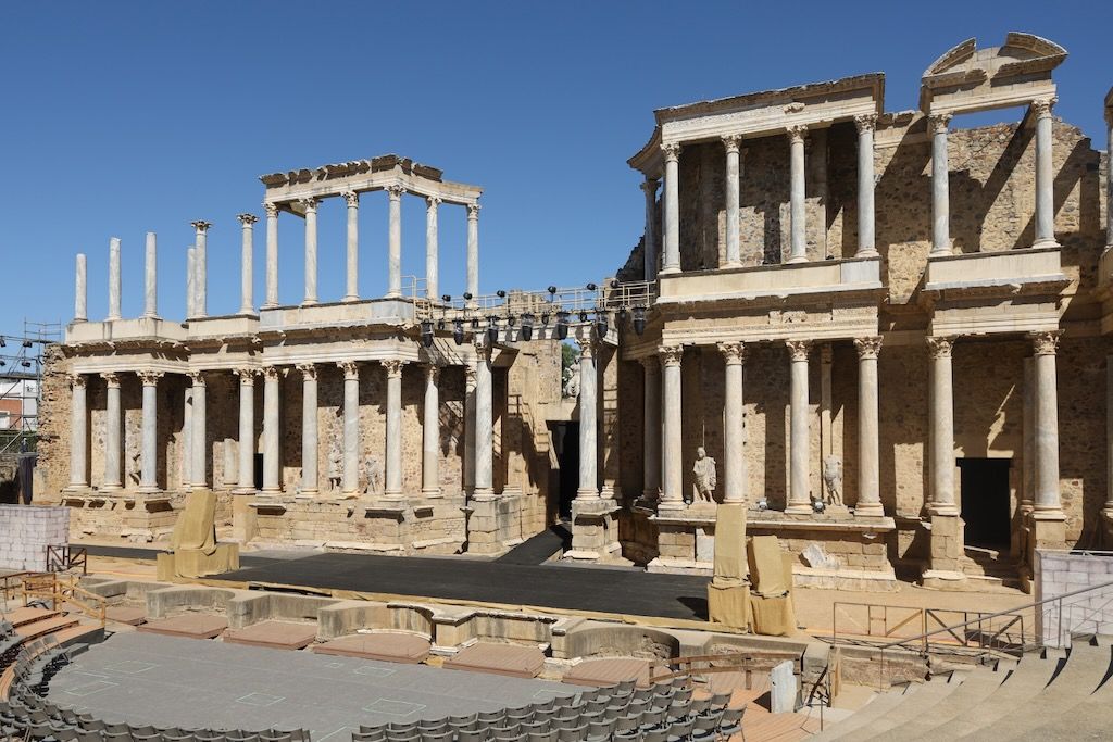 que ver en mérida teatro romano recorrido