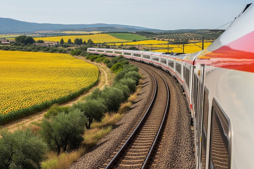 Ruta España tren AVE