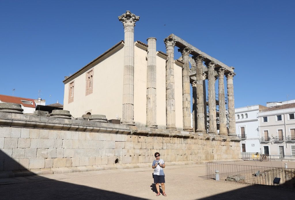 Templo de diana en Mérida