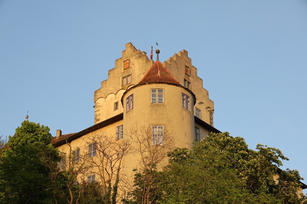 Altes Schloss Castillo viejo de Meersburg Alemania