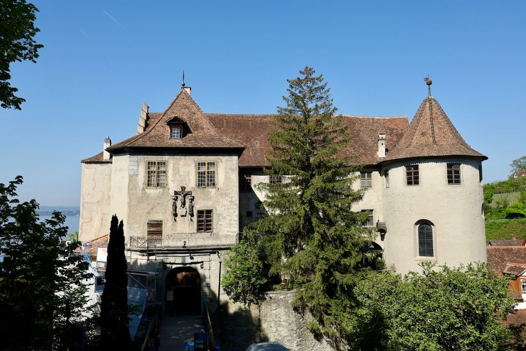 Altes Schloss Castillo viejo de Meersburg Alemania