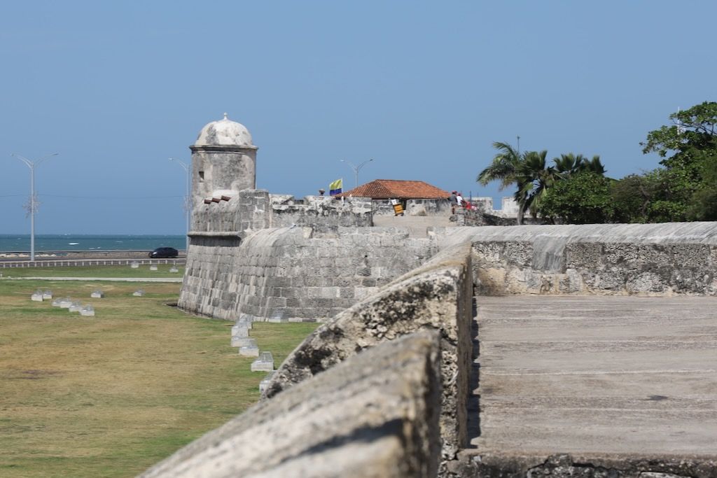 Baluarte muralla Cartagena de Indias Colombia