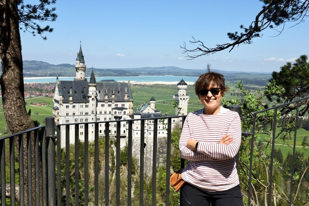 Castillo Neuschwanstein mirador puente Marienbrücke