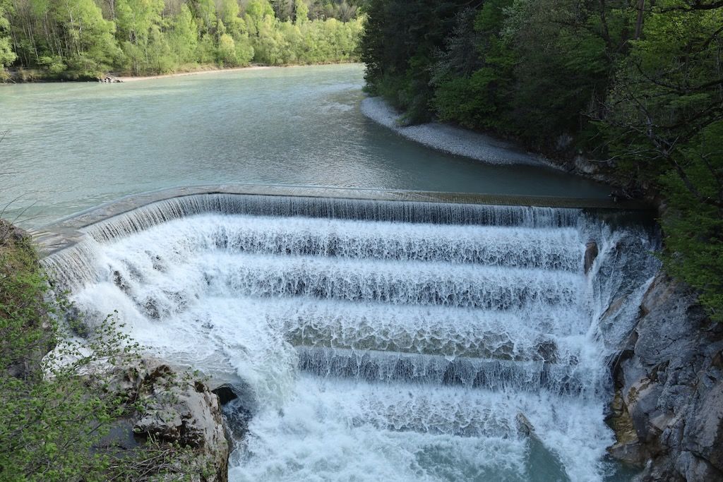 Füssen Cascadas Lechfall