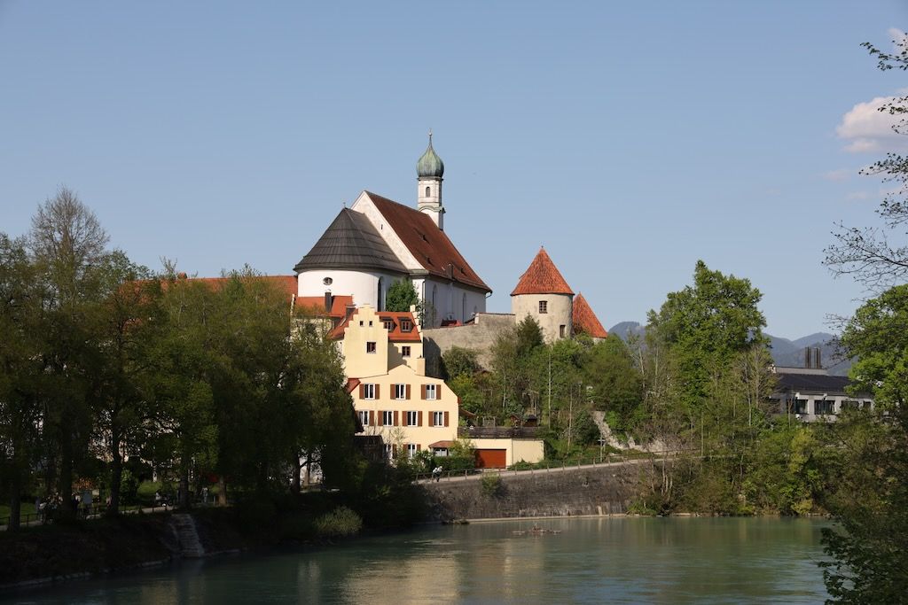 Füssen alemania ruta romantica Convento franciscano