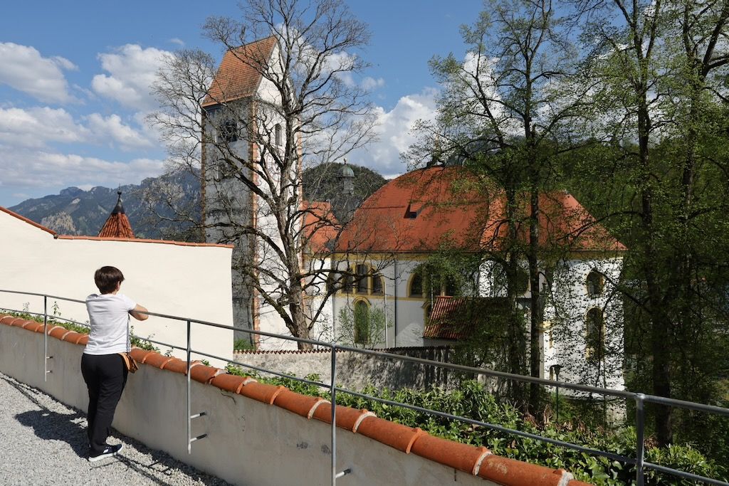Iglesia San Magnus Füssen ruta romantica alemania