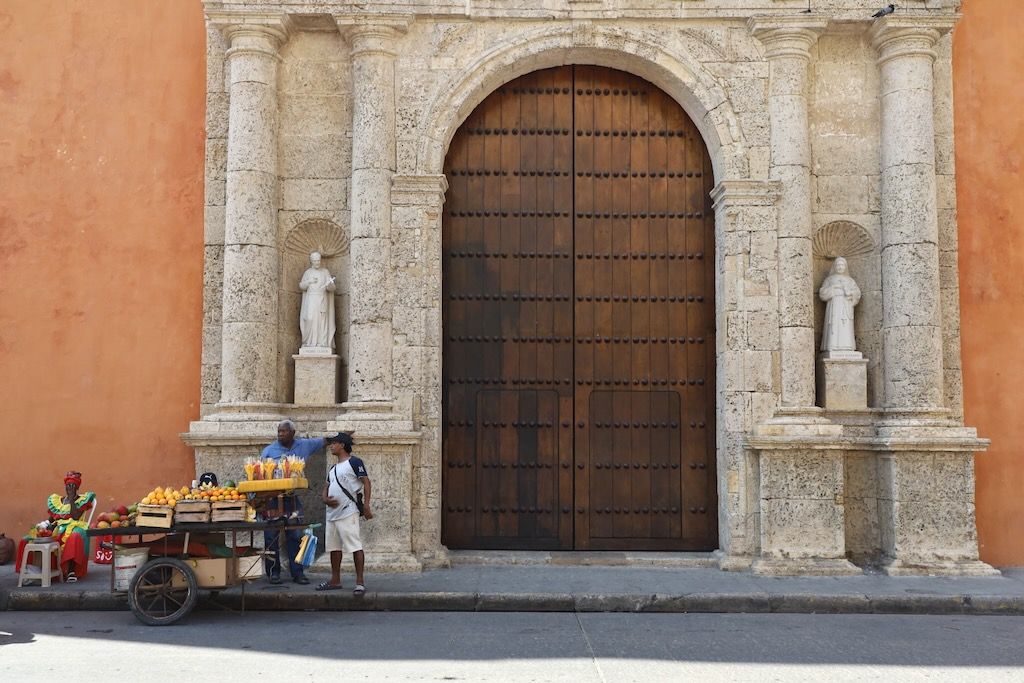 Iglesia Santo Domingo Cartagena de Indias Colombia