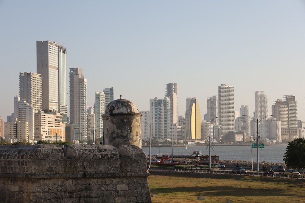 Murallas y baluartes Cartagena de Indias