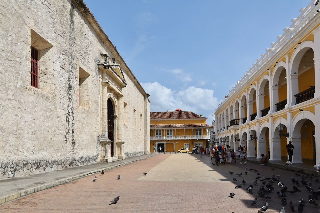 Plaza de la Proclamacion Cartagena de Indias Colombia