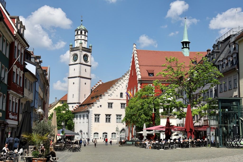 rathaus Waaghaus Blaserturm Ravensburg alemania