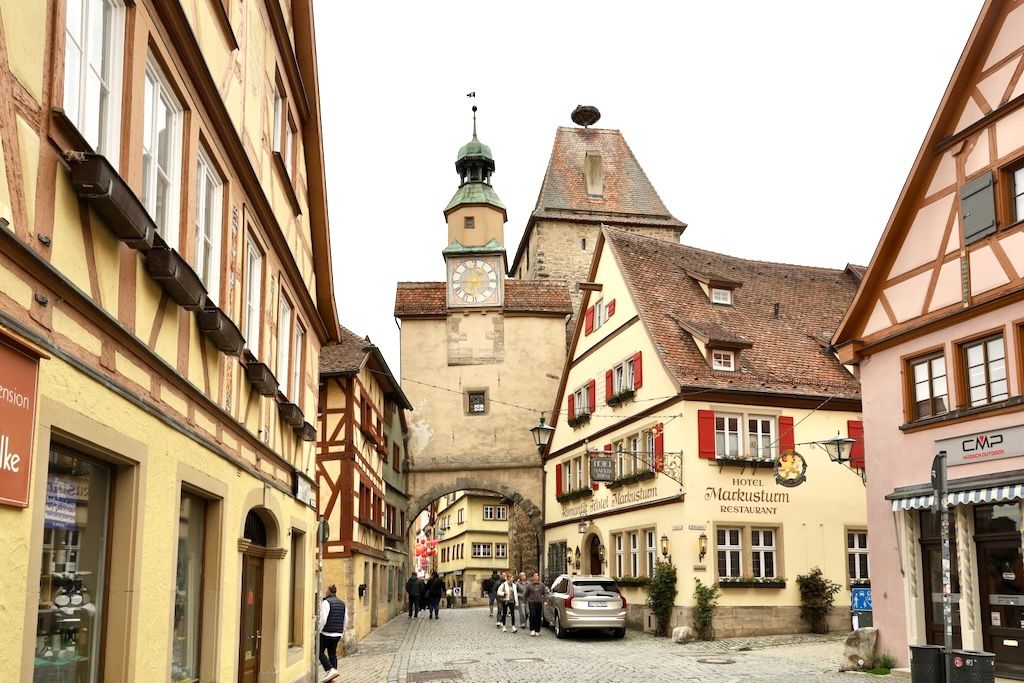 Arco Röder Röderbogen Markusturm Rothenburg ob der Tauber Ruta Romantica Alemania