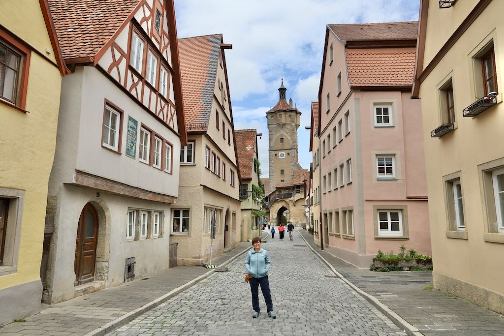 Bastión Klingen Klingentor Rothenburg ob der Tauber Ruta Romantica