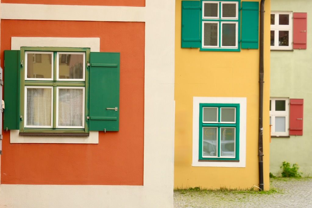 Casas Dinkelsbühl Ruta Romántica alemania