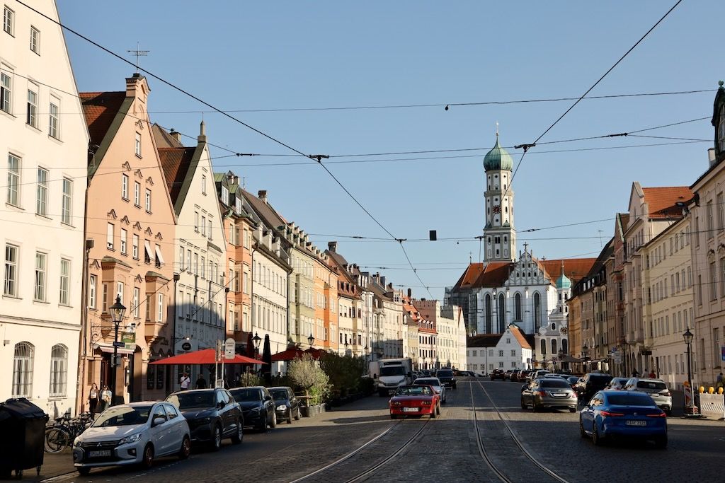 Iglesia San Ulrico Afra St Ulrich und Afra Augsburgo ruta romantica alemania