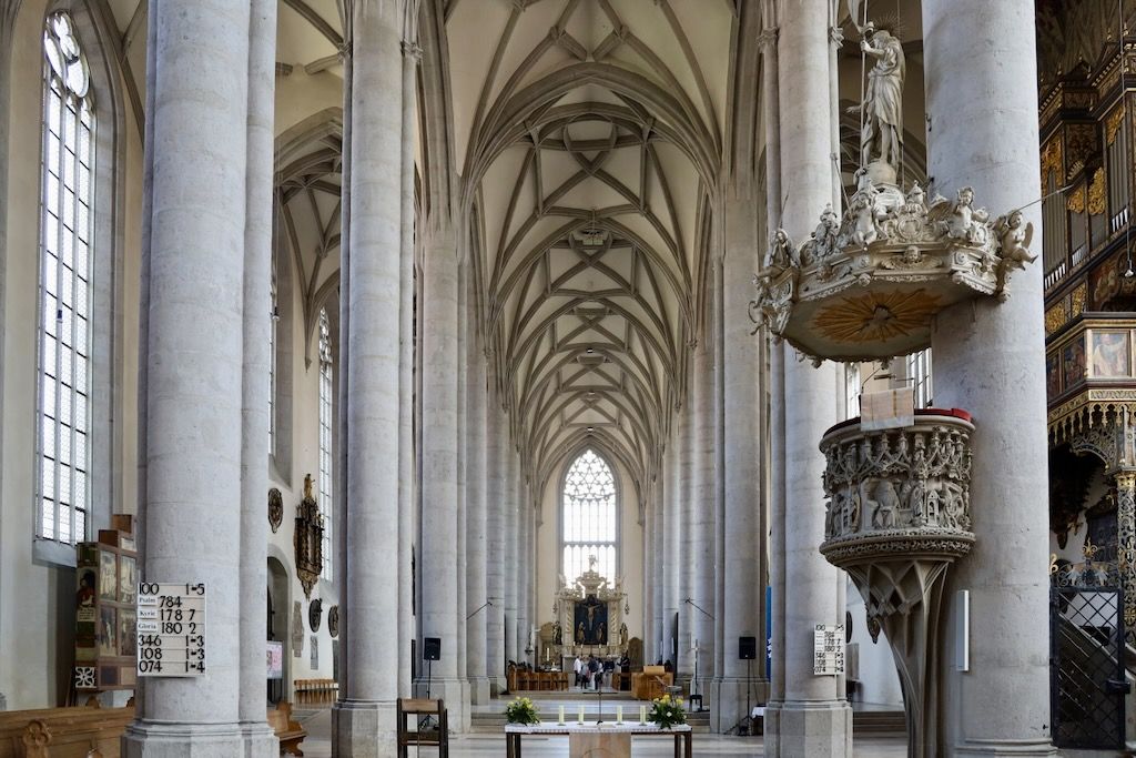 Catedral de San Jorge (St. Georgskirche) Nördlingen Ruta Romántica Alemania